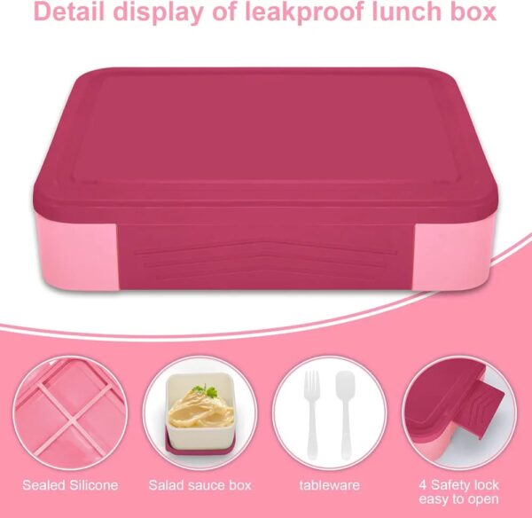 Children's Lunch Box with Compartments - Image 5